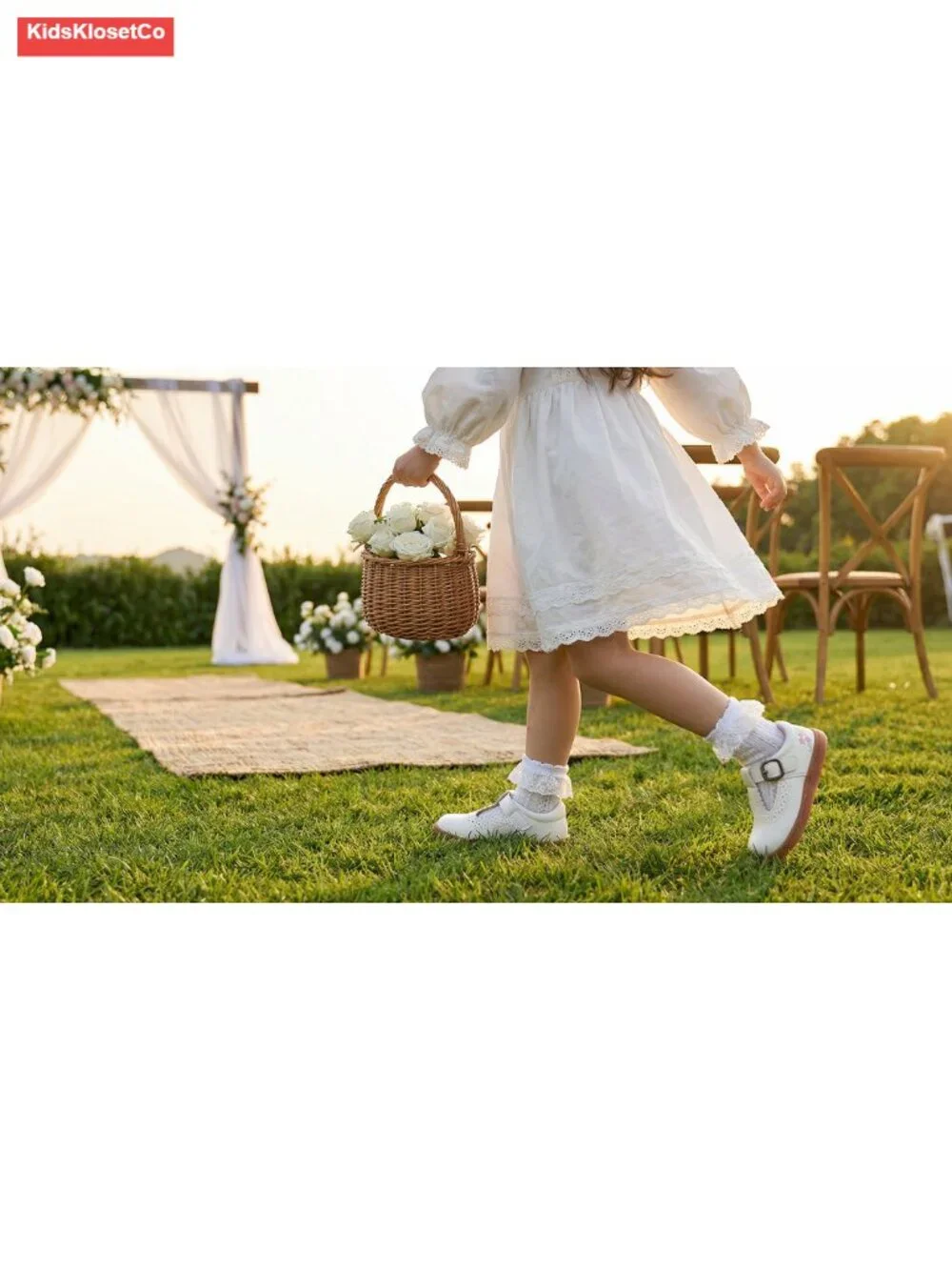 Zero Drop Barefoot Toddler Mary Jane Dress Shoes with Wide Toe Box